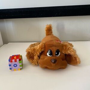 Pound Puppy Dark Brown Wagging Tail Barks Sound Jakks Pacific